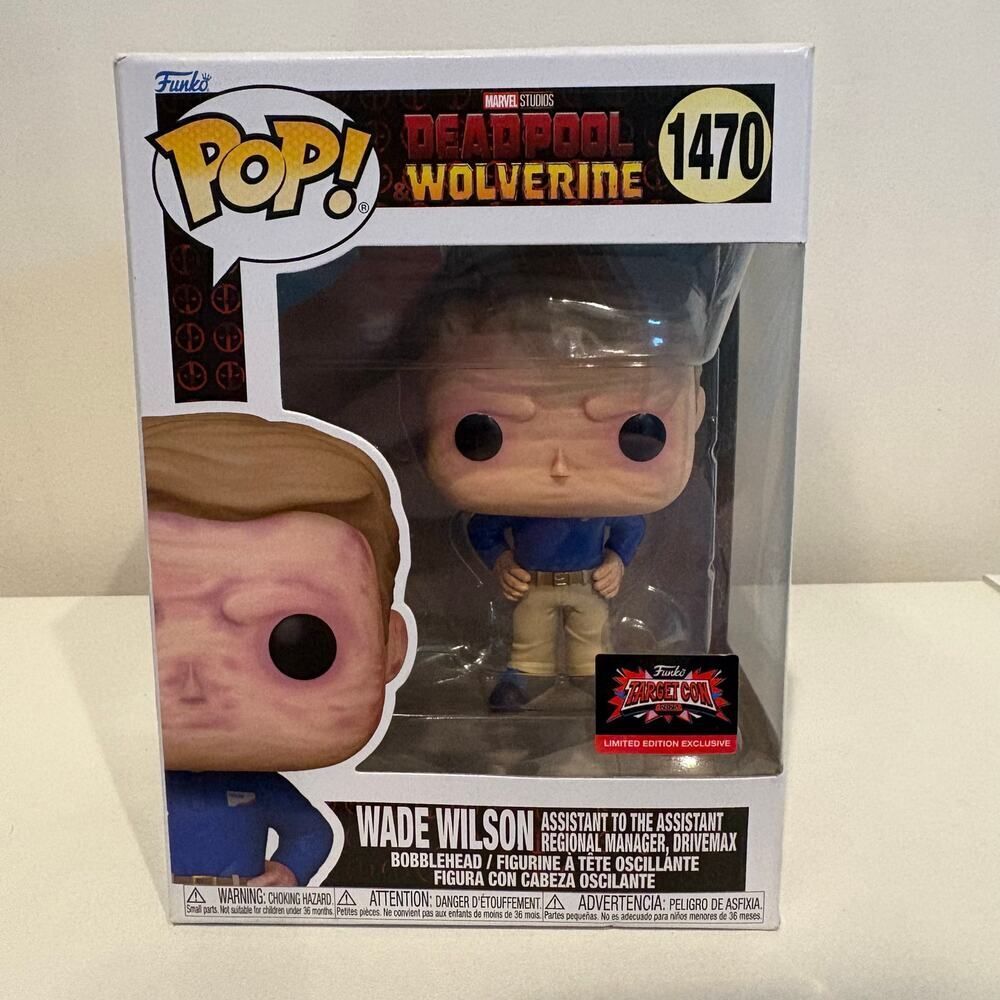Marvel Deadpool Wolverine Wade Wilson Funko Pop 1470